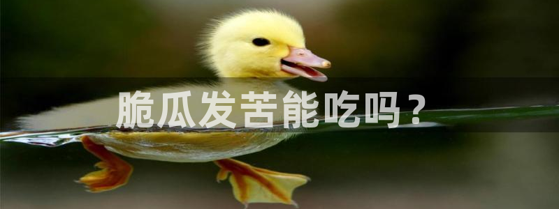 51吃瓜全网最快的吃瓜网站：脆瓜发苦能吃吗？